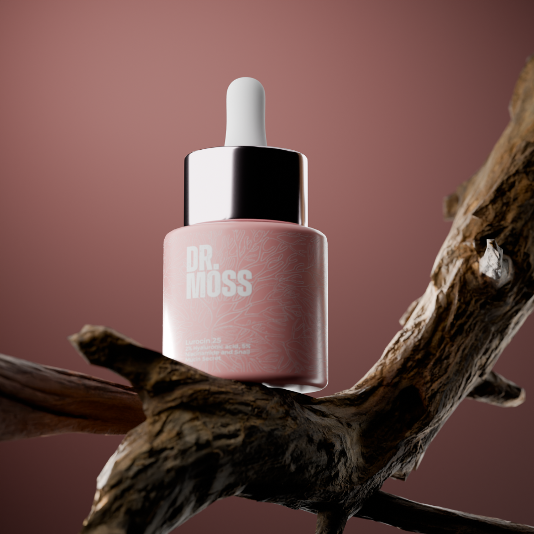 Dr Moss Hyaluronic Acid Serum 30ml hydrating face serum for dry glowing skin